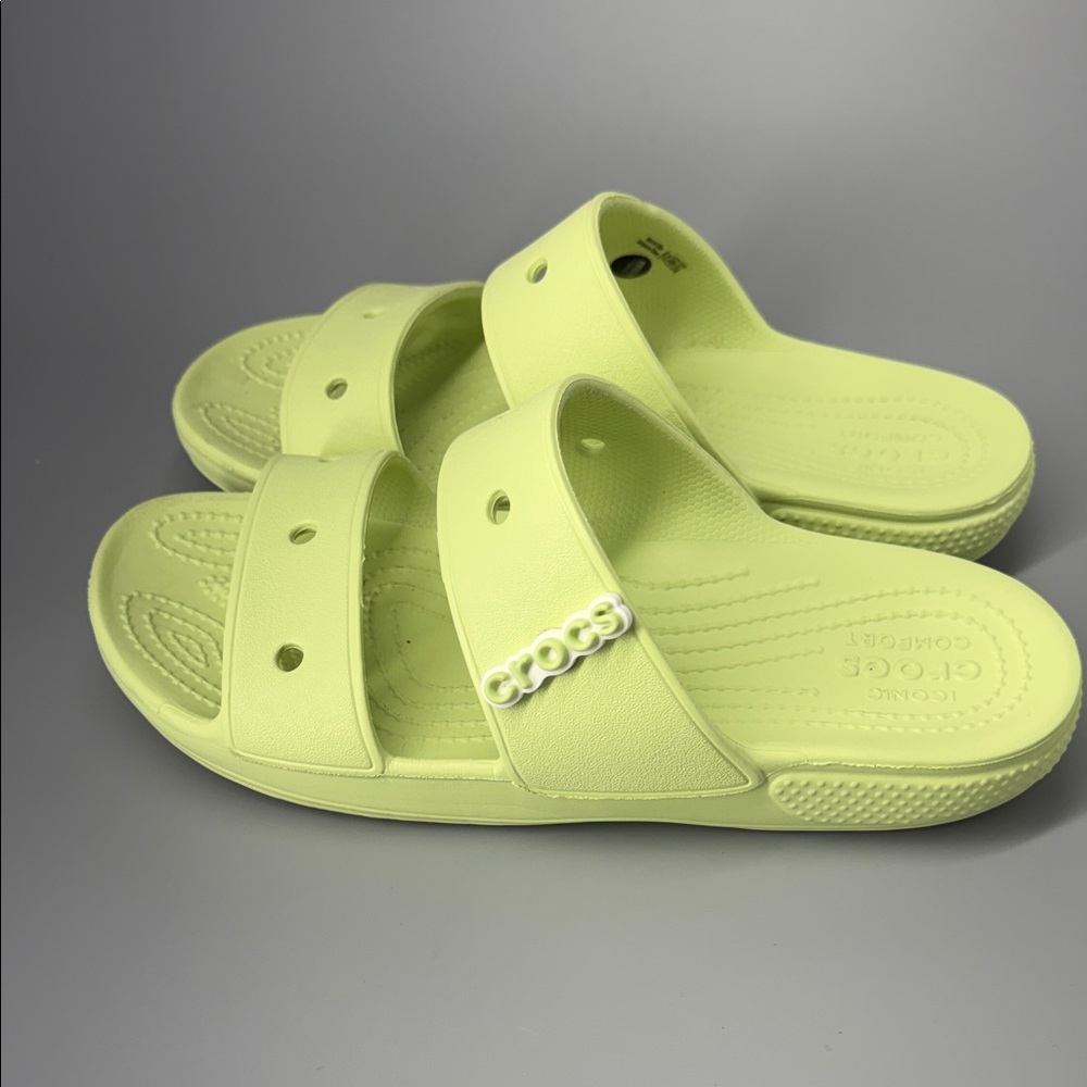 Crocs Women's Classic Two-Strap Slide Sandals Size women’s‎ 9